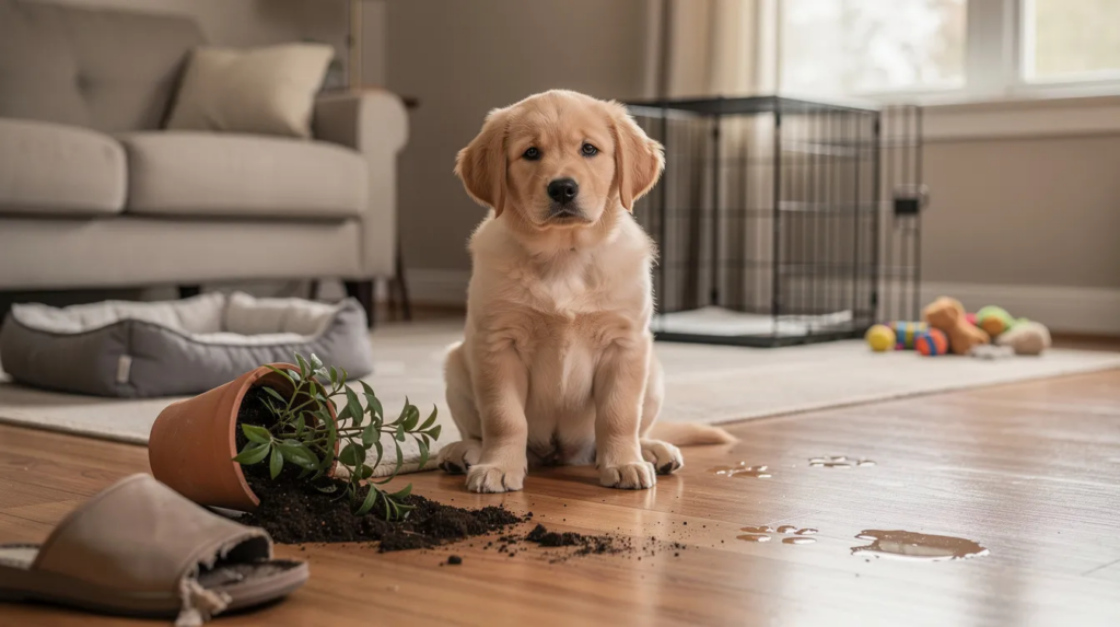 Puppy housebreaking at dog training Castleton-on-Hudson NY