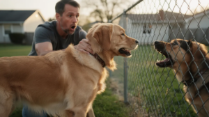 Redirected aggression in dogs and behavior triggers